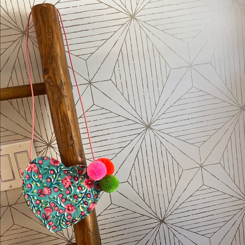 Colorful Heart-Shaped Crossbody Bag